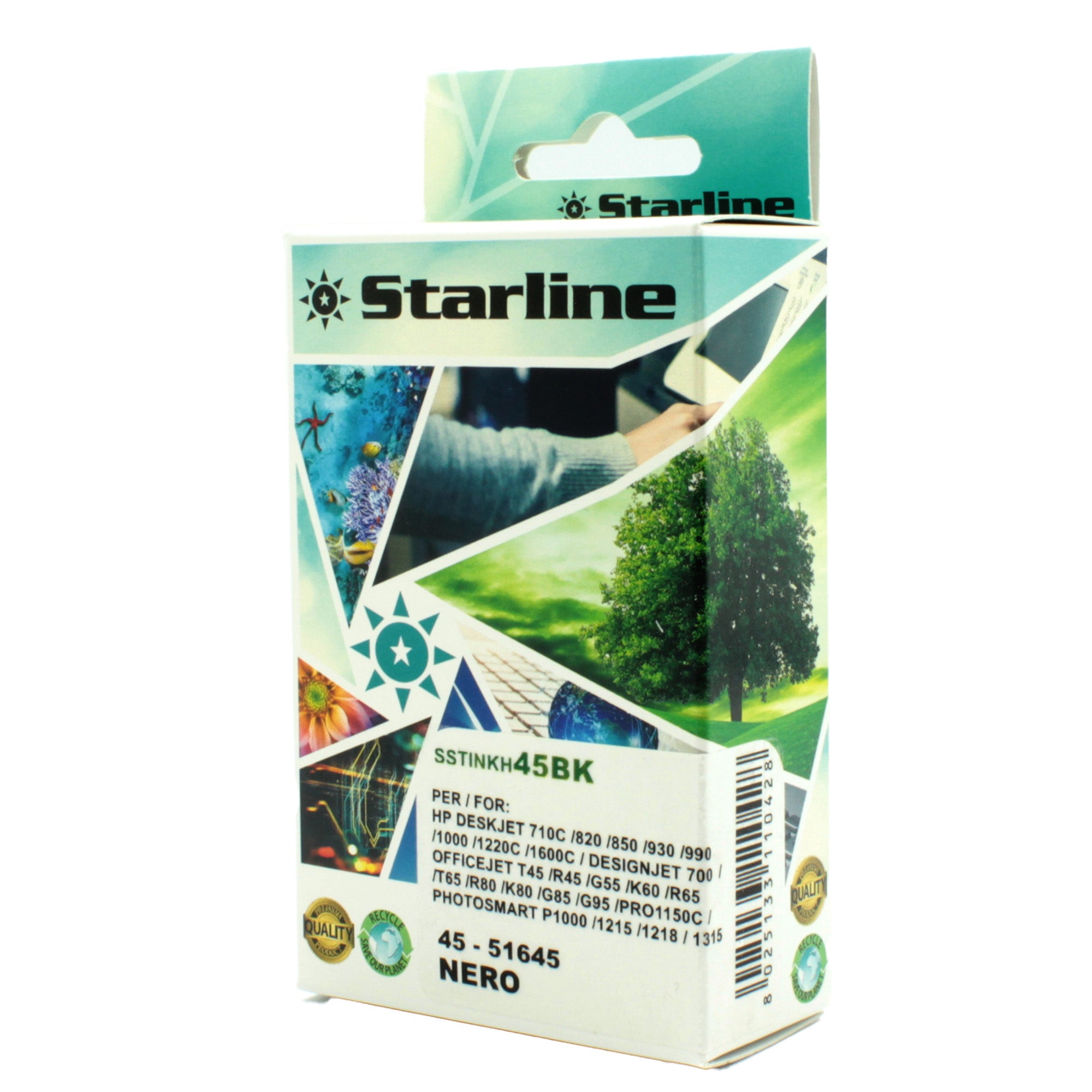 starline-cartuccia-ink-nero-print-c-hp-45bk-42ml