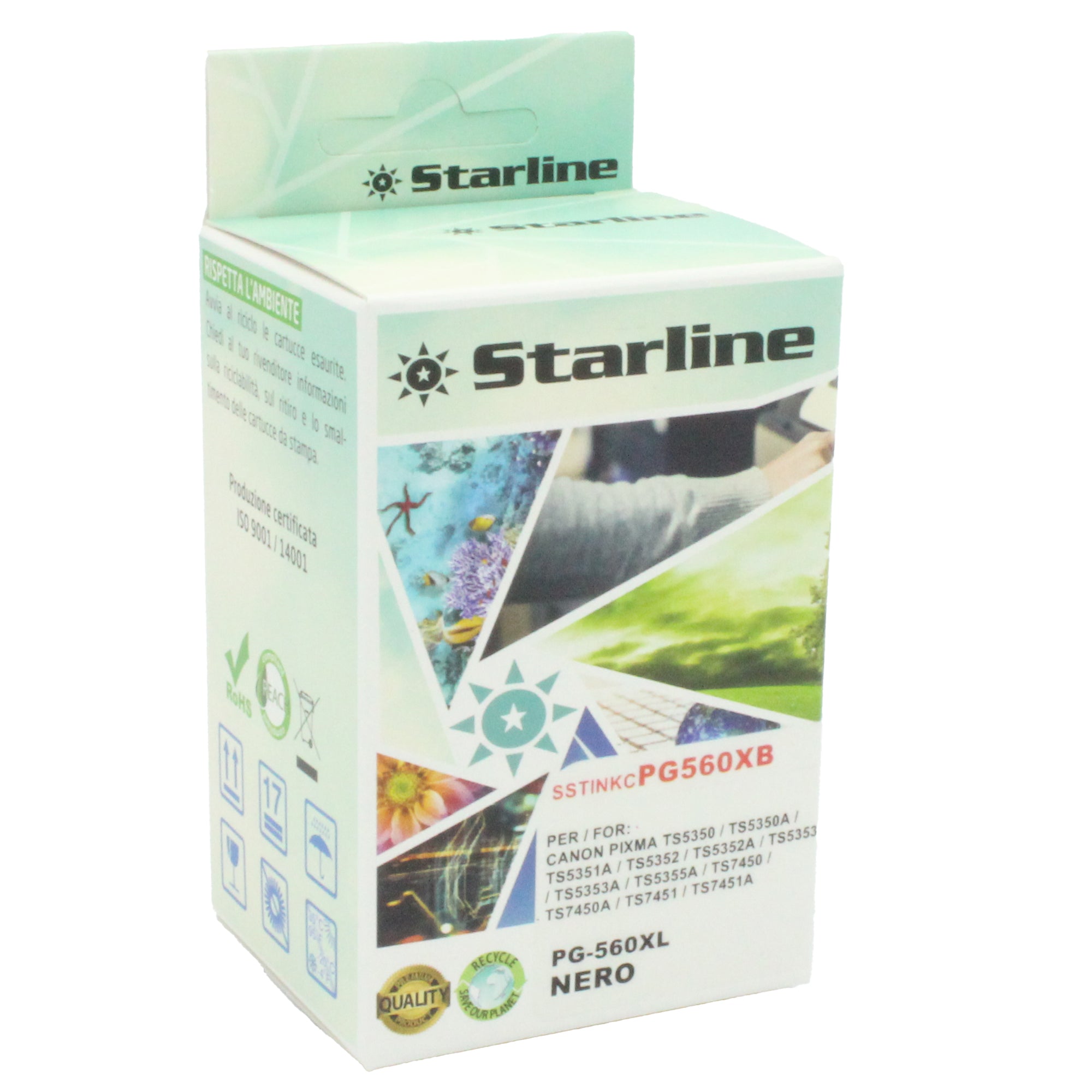 starline-cartuccia-nero-pg-560xl-pag-350