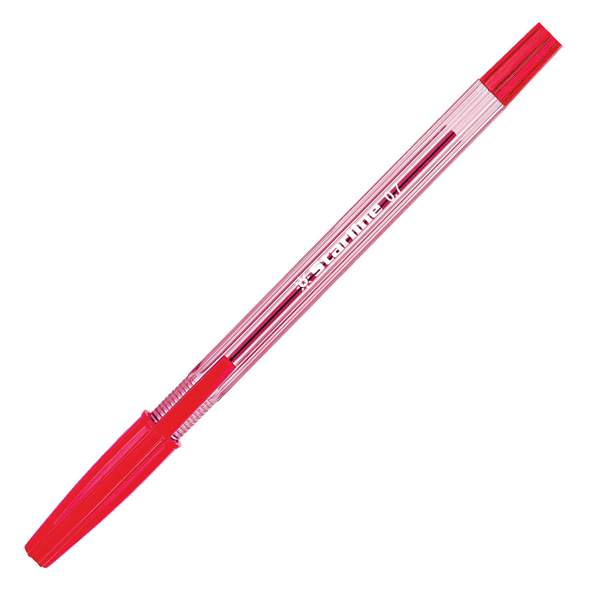 starline-scatola-50-penna-sfera-rosso-p-fine-0-7mm