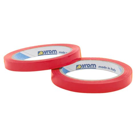 syrom-nastro-adesivo-imballo-formato-12-mm-x-66-m-materiale-ppl-rosso-conf-12-3158