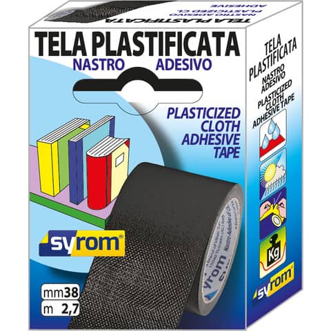 syrom-nastro-adesivo-tela-tes-702-formato-38-mm-x-2-7-m-materiale-tela-plastificata-nero-7577