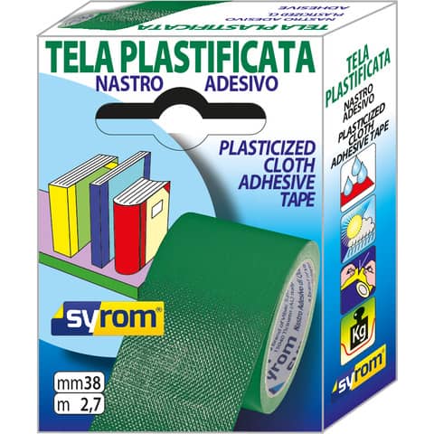 syrom-nastro-adesivo-tela-tes-702-formato-38-mm-x-2-7-m-materiale-tela-plastificata-verde-7575