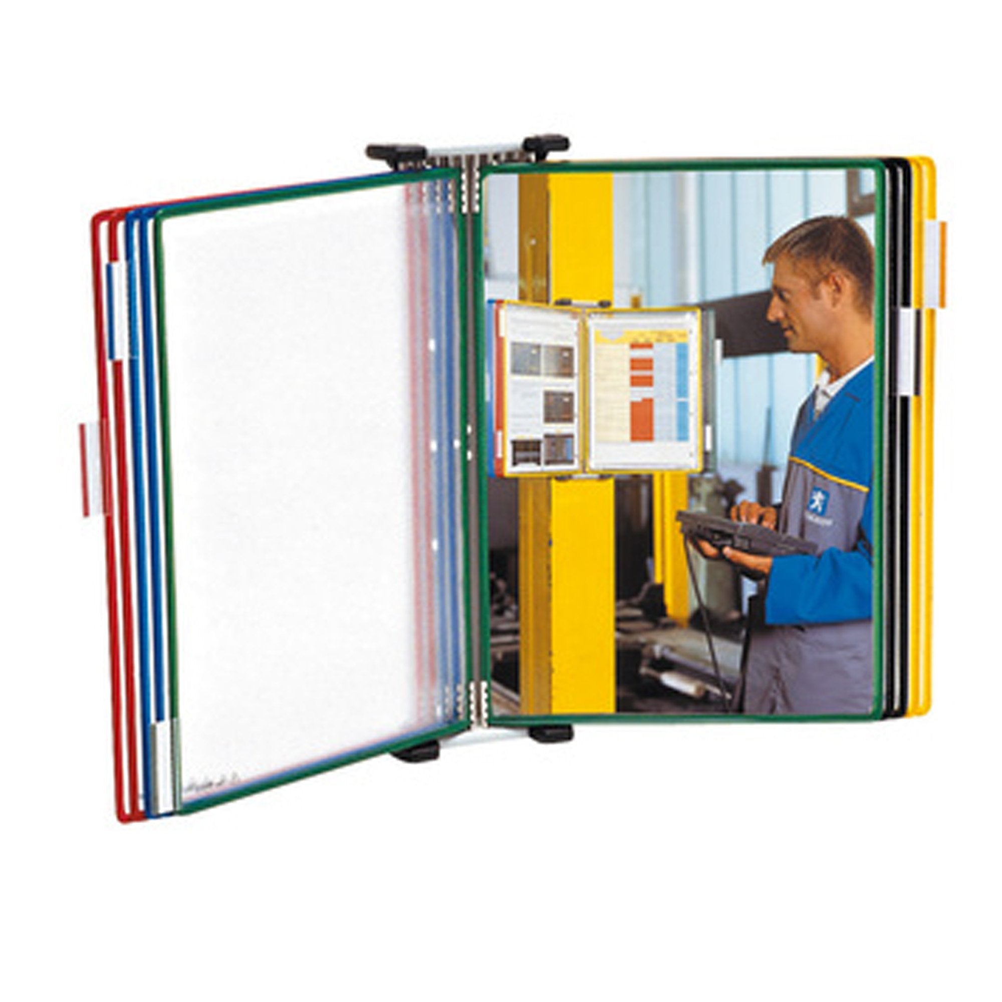 tarifold-kit-leggio-muro-metallo-10-buste-f-to-a3-multicolor