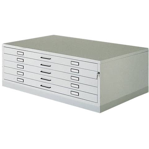 tecnostyl-cassettiera-orizzontale-metallo-5-cassetti-a0-bianco-140x96-5x55-cm-a0-5