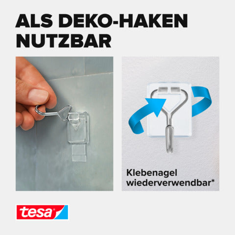 tesa-ganci-autoadesivi-filo-metallico-powerstrips-s-trasparente-conf-3-pz-58620-00001-00