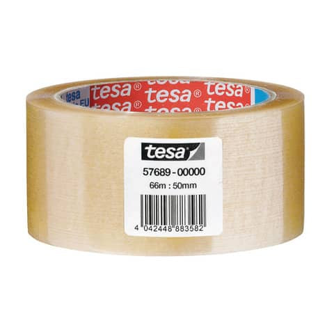 tesa-nastri-adesivi-spedizione-acrilico-50-mm-x-66-m-trasparente-57689-00000-00
