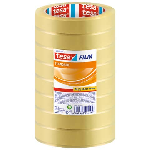 tesa-nastro-adesivo-film-standard-trasparente-19-mm-x-66-m-conf-8-57208-00001-01