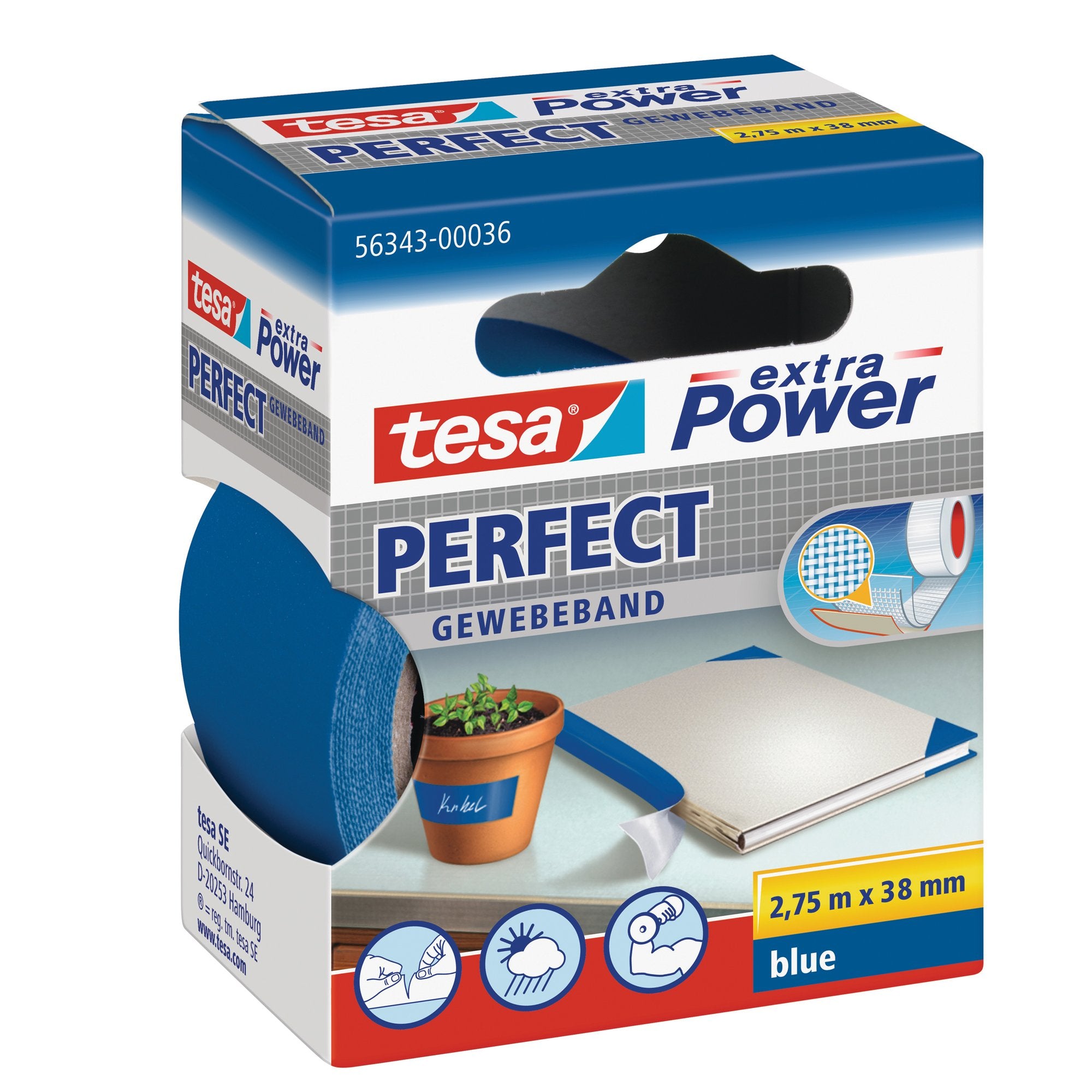 tesa-nastro-adesivo-telato-38mmx2-7mt-blu-56343-xp-perfect