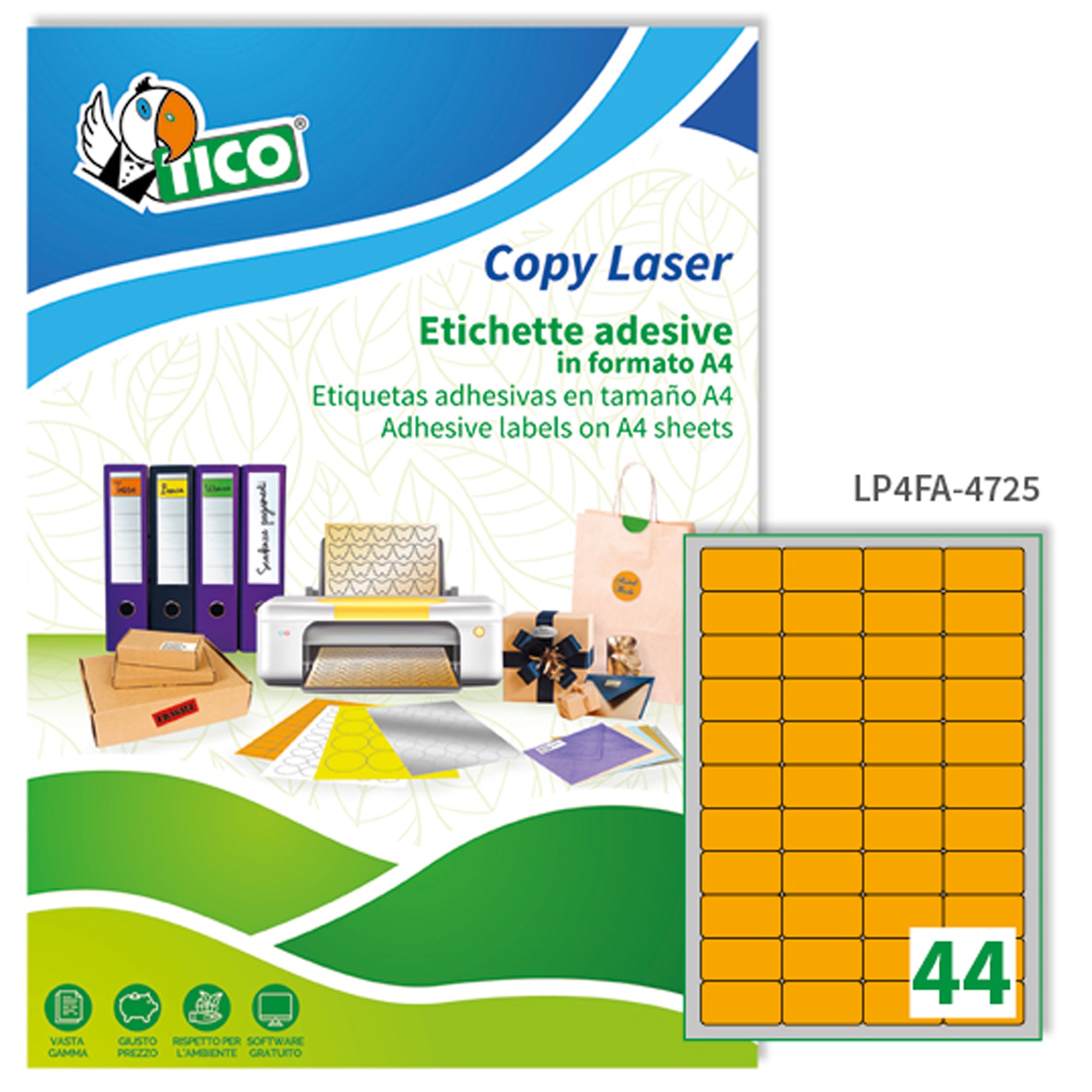 tico-etichetta-adesiva-lp4f-arancio-fluo-70fg-a4-47-5x25-5mm-44et-fg