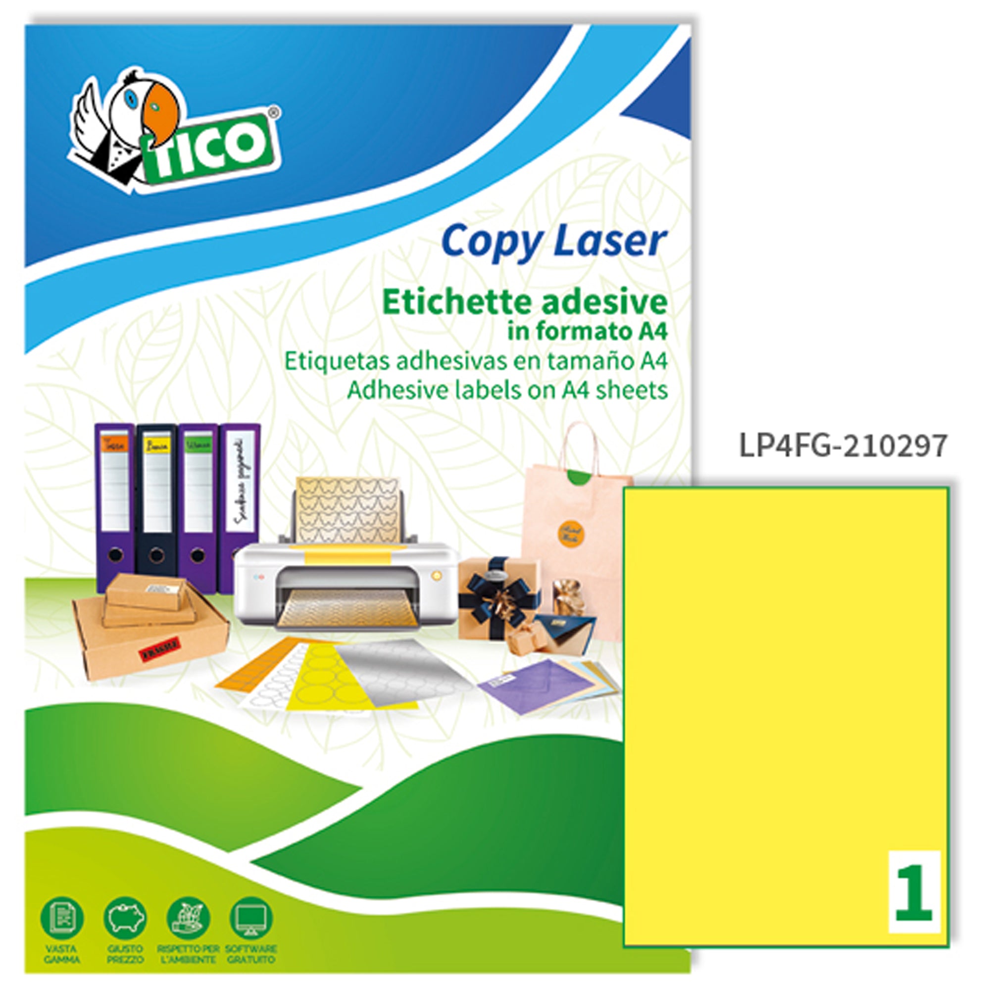 tico-etichetta-adesiva-lp4f-giallo-fluo-70fg-a4-210x297mm-1et-fg