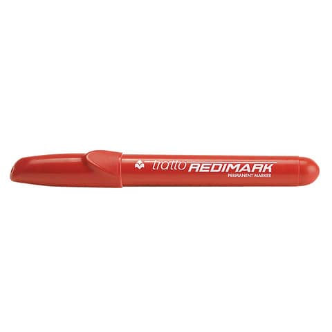 tratto-marcatore-permanente-redimark-p-tonda-rosso-f856002