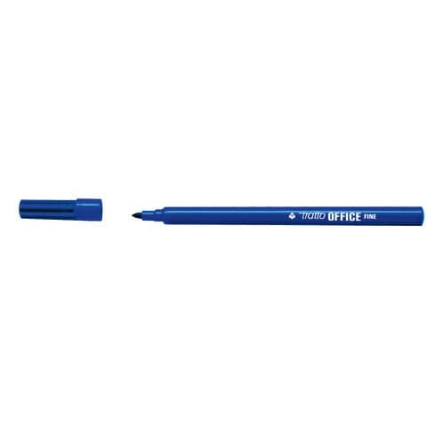 tratto-marcatori-punta-fibra-office-punta-conica-0-7-mm-blu-conf-12-pezzi-730501