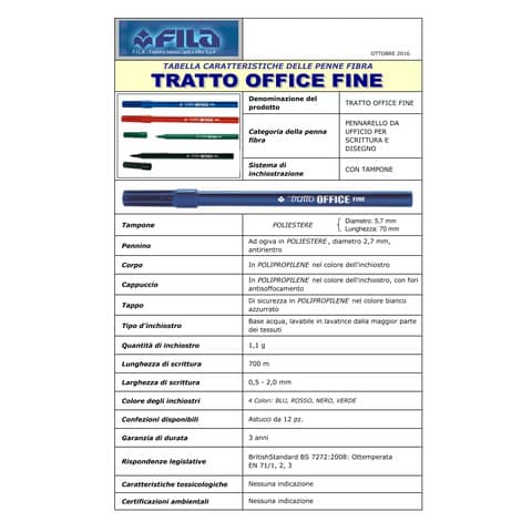 tratto-marcatori-punta-fibra-office-punta-conica-0-7-mm-rosso-conf-12-pezzi-730502