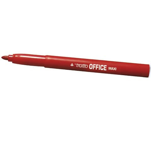 tratto-marcatori-punta-fibra-office-punta-conica-2-mm-rosso-conf-12-pezzi-731602