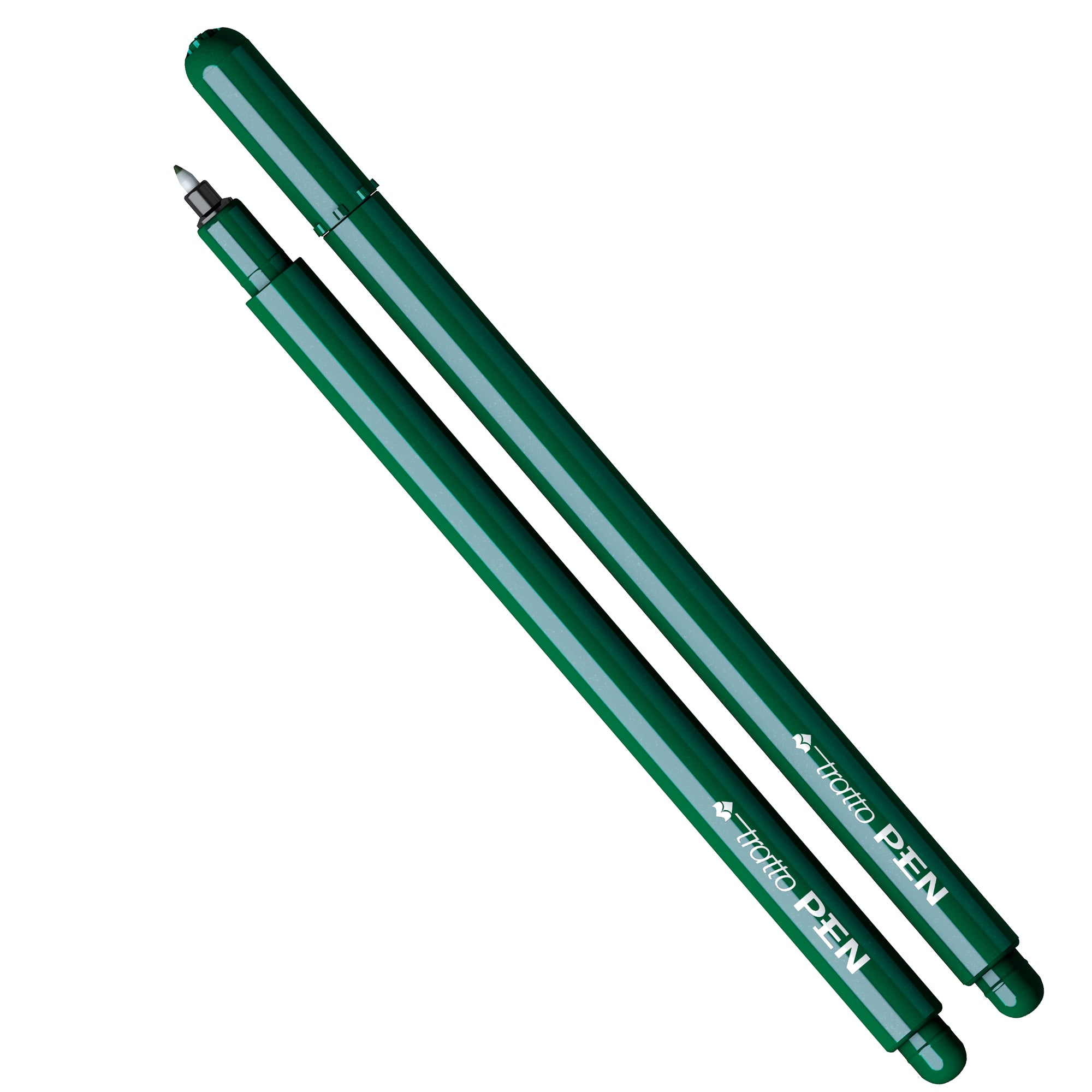 tratto-pennarello-pen-new-metal-verde