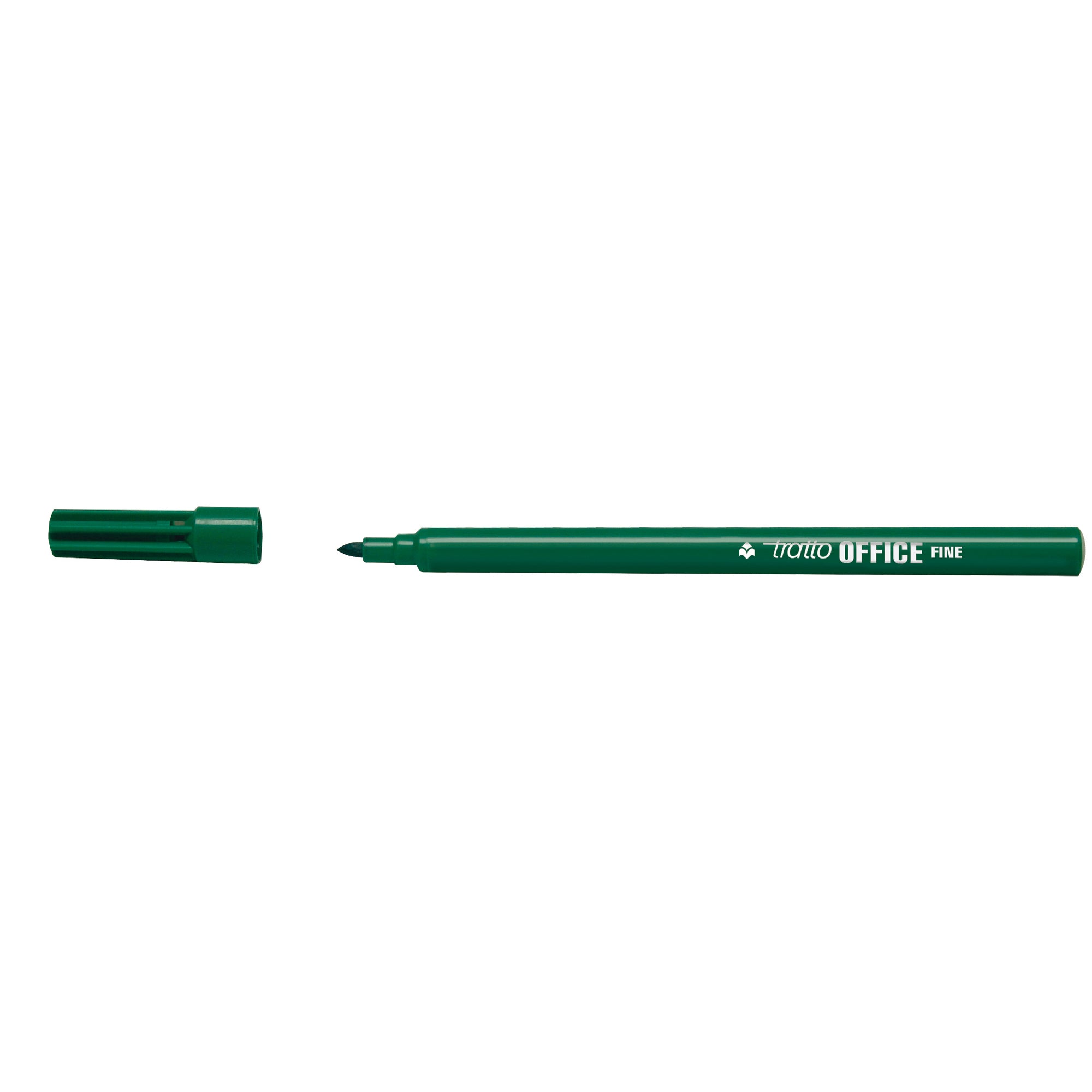 tratto-scatola-12-pennarelli-office-fine-verde