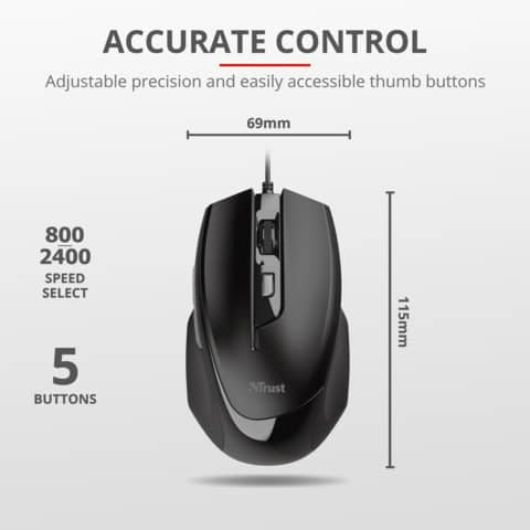 trust-mouse-filo-voca-comfort-800-2400-dpi-usb-2-0-nero-cavo-160-cm-23650