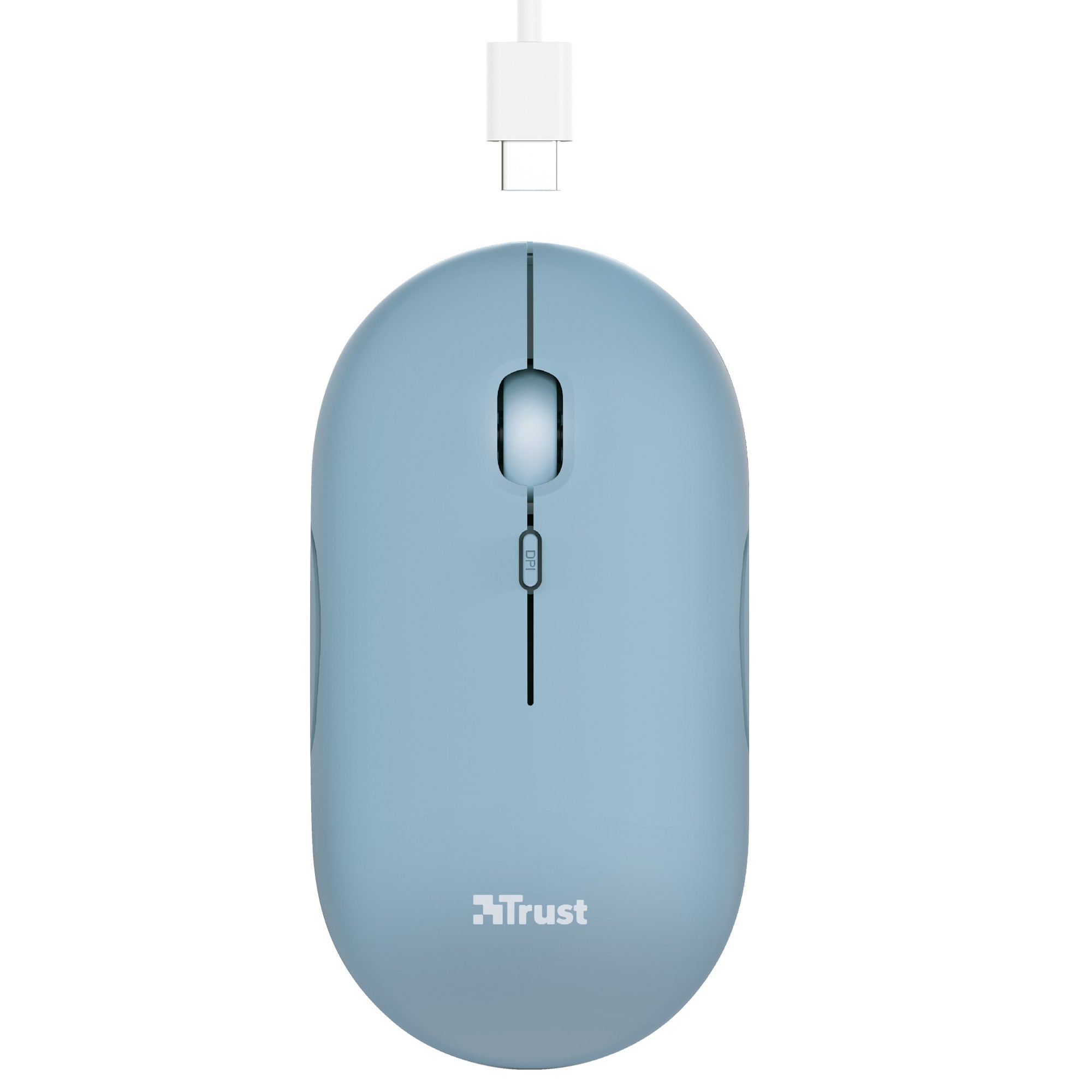 trust-mouse-ultrasottile-wireless-ricaricabile-puck-azzurro