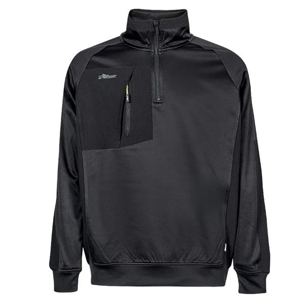 u-power-felpa-mezza-zip-leeds-tg-m-nero
