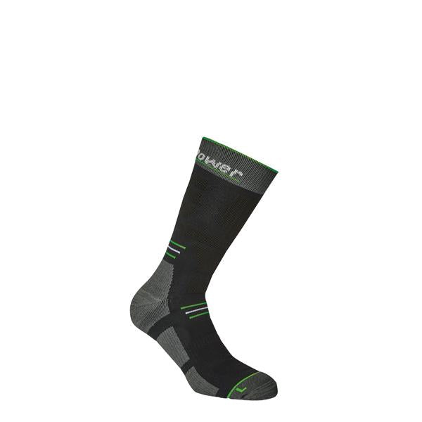 u-power-pack-2-paia-calze-corte-tecniche-blow-tg-l-44-47-nero-verde-fluo