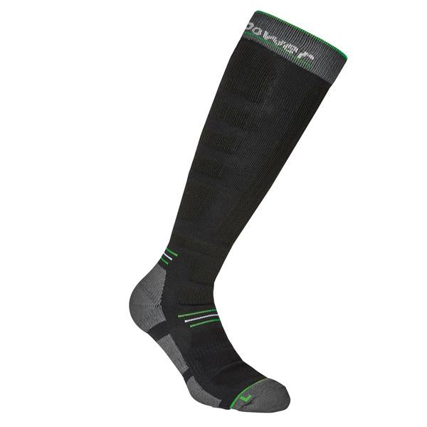 u-power-pack-2-paia-calze-lunghe-tecniche-zenith-tg-m-40-43-nero-verde-fluo