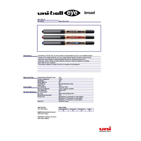 uni-ball-penna-roller-inchiostro-liquido-eye-punta-media-1-mm-nero-m-ub150-10-n