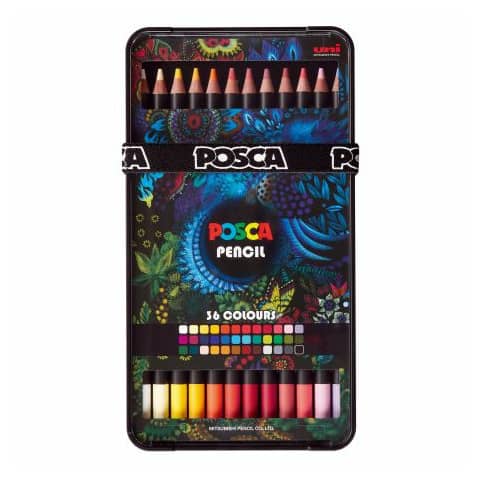 uni-matite-colorate-base-dolio-posca-pencil-conf-36-pz-colori-assortiti-m-kpe-200-36c