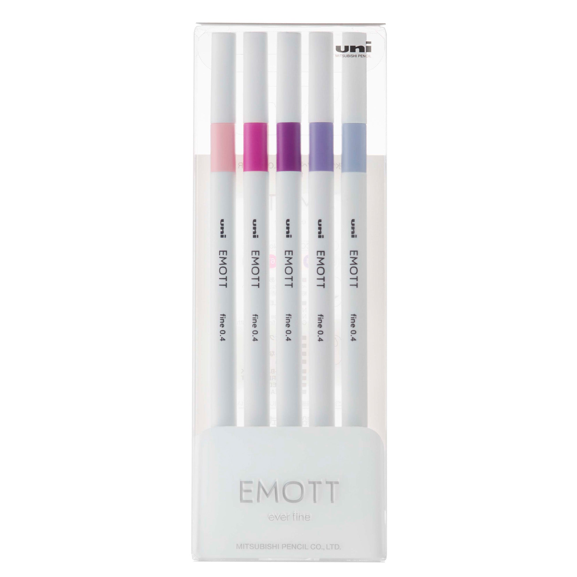 uni-mitsubishi-astuccio-5-fineliner-emott-tratto-0-4mm-colori-ass-floral