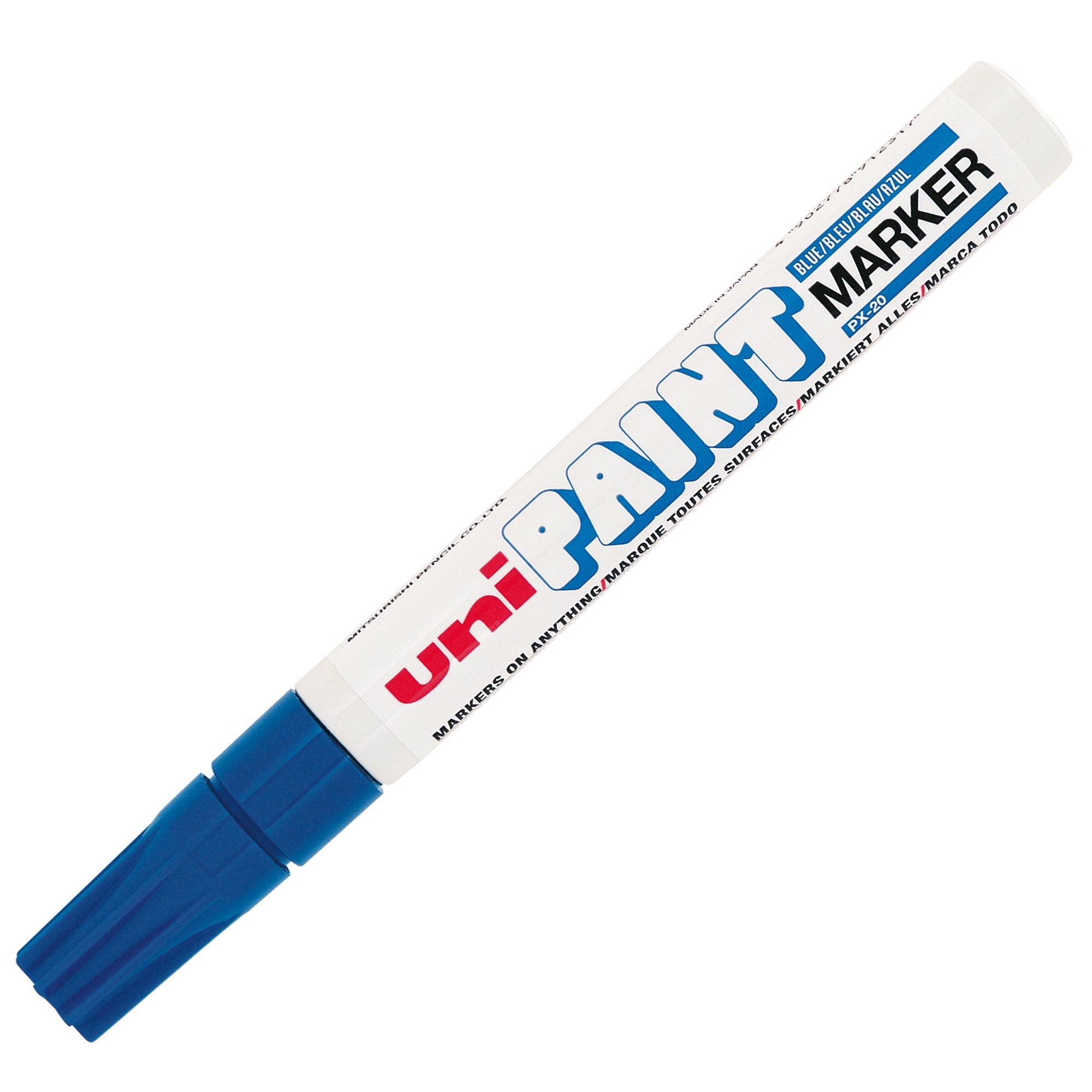 uni-mitsubishi-marcatore-uni-paint-px20-punta-conica-2-8mm-blu