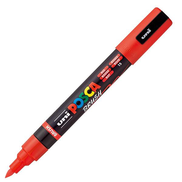 uni-mitsubishi-marcatore-uni-posca-pc5mbr-punta-brush-1-0-4-0mm-rosso