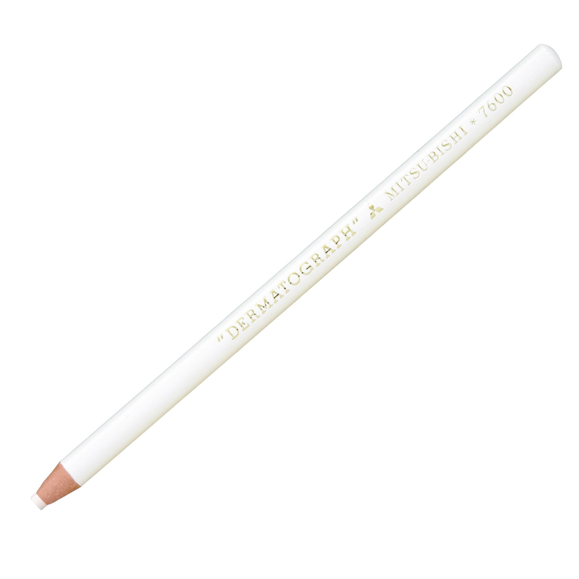 uni-mitsubishi-matita-dermotografica-7600-bianco