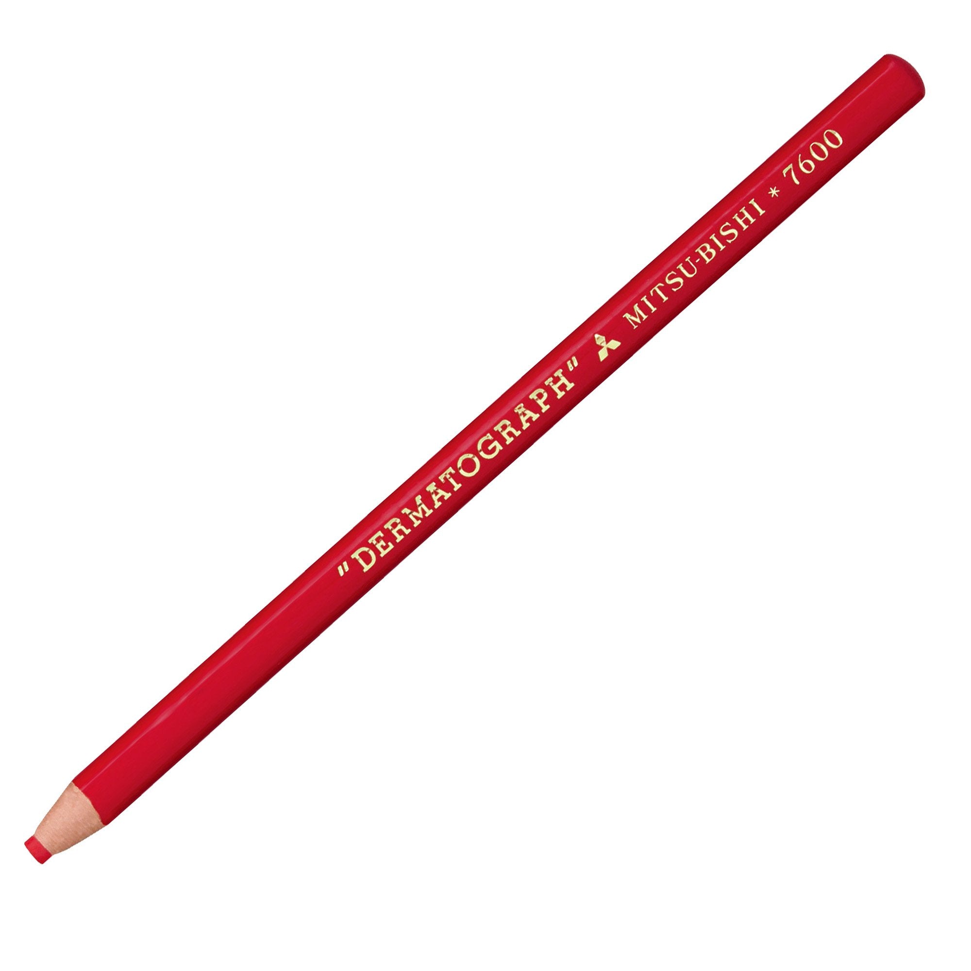 uni-mitsubishi-matita-dermotografica-7600-rosso