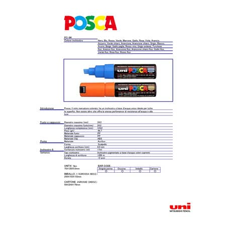 uni-posca-marcatore-tempera-posca-uni-ball-punta-scalpello-8-mm-rosso-m-pc8k-r