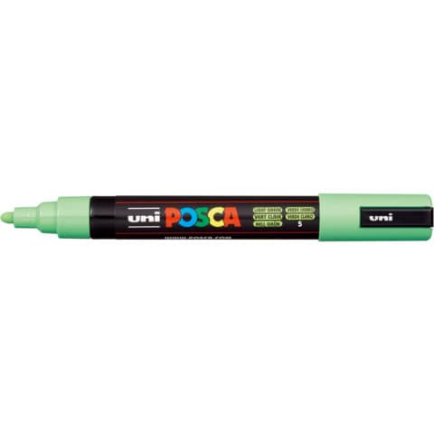 uni-posca-marcatore-tempera-posca-uni-ball-punta-tonda-1-8-2-5-mm-verde-chiaro-m-pc5m-vc