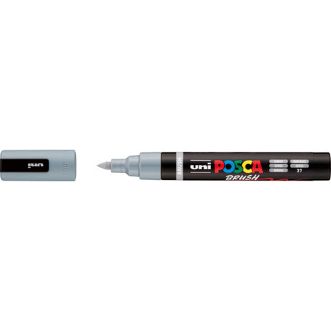 uni-posca-marcatore-tempera-punta-pennello-semi-flessibile-1-4-mm-grigio-m-pc5br-gr