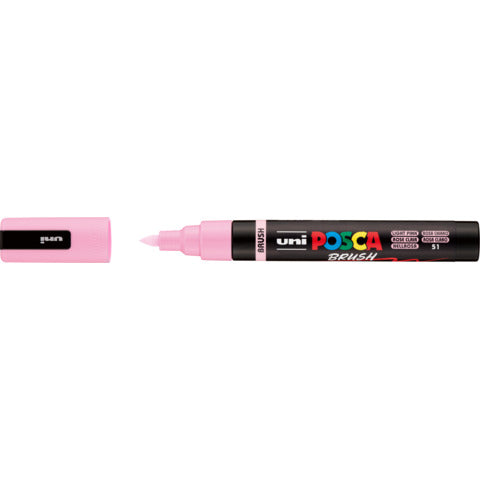 uni-posca-marcatore-tempera-punta-pennello-semi-flessibile-1-4-mm-rosa-chiaro-m-pc5br-rac