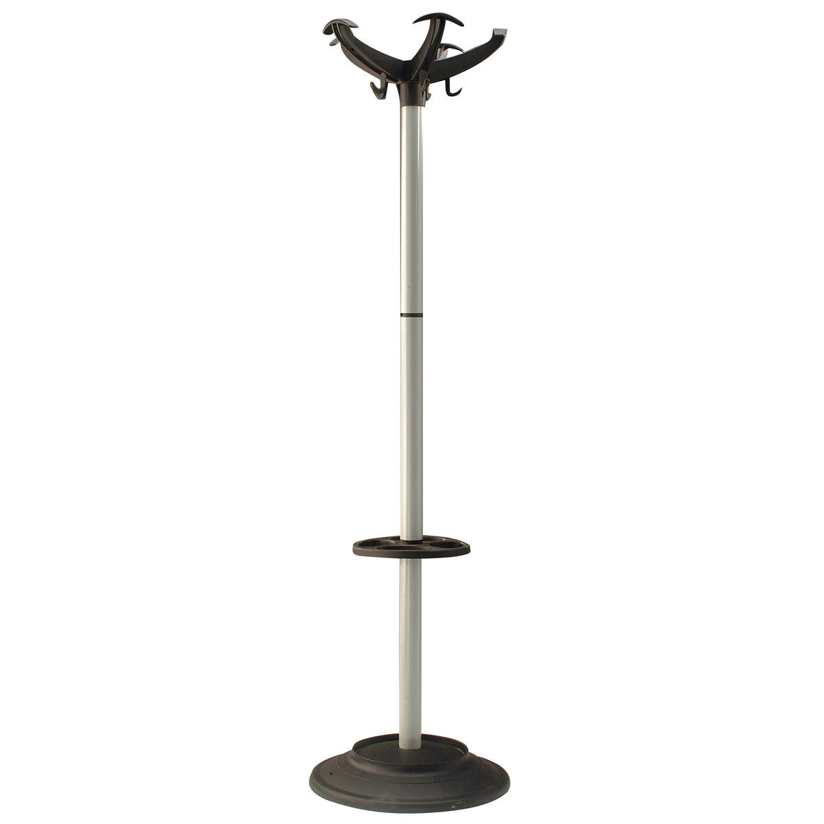 unisit-appendiabiti-168cm-5-posti-c-portaombrelli-nero-grigio