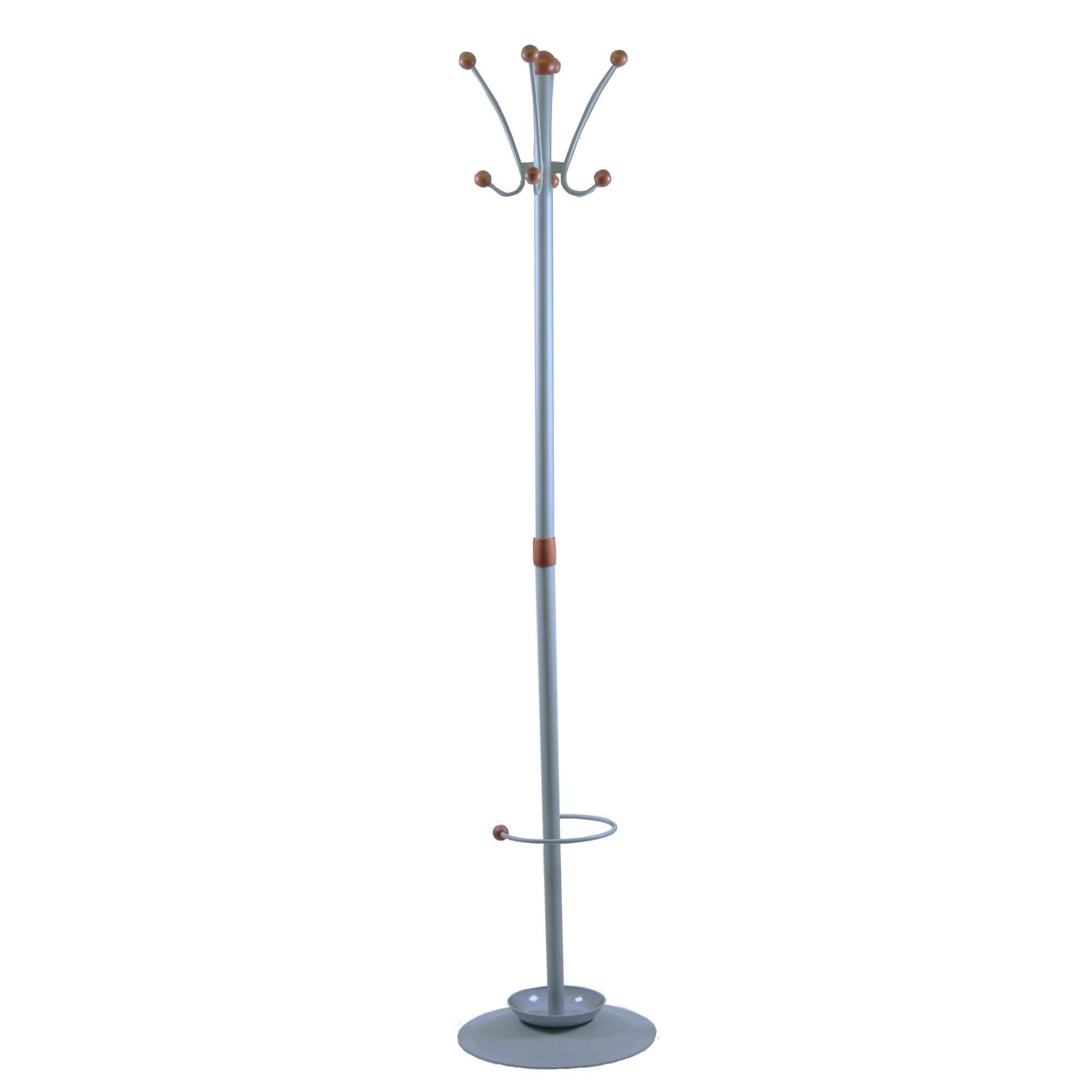 unisit-appendiabiti-dallas-180cm-8-posti-c-portaombrelli-grigio