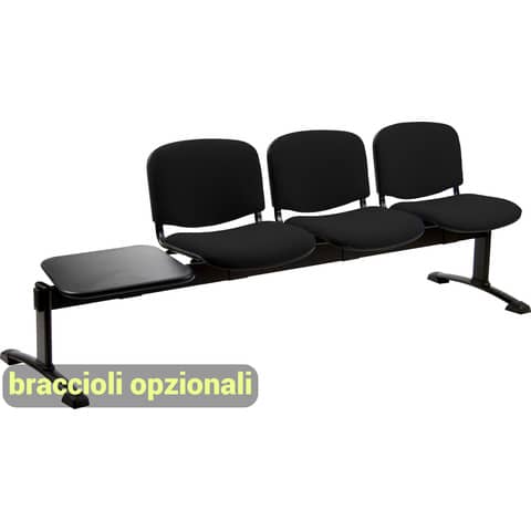 unisit-panca-3-posti-attesa-dado-d53pt-tavolino-rivestimento-ignifugo-nero-d53pt-in