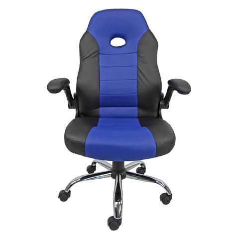 unisit-poltrona-direzionale-ch2-eco-smart-pu-braccioli-nero-blu-ch2-kn
