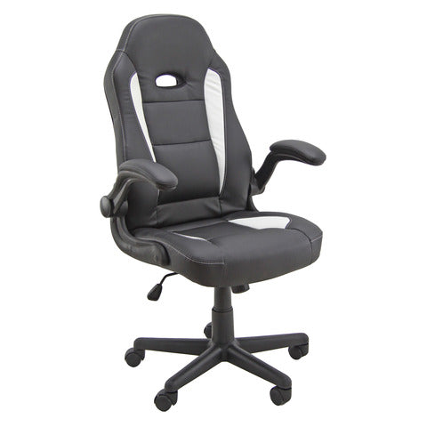 unisit-poltrona-direzionale-ch3-eco-smart-pu-braccioli-nero-bianco-ch3-kn