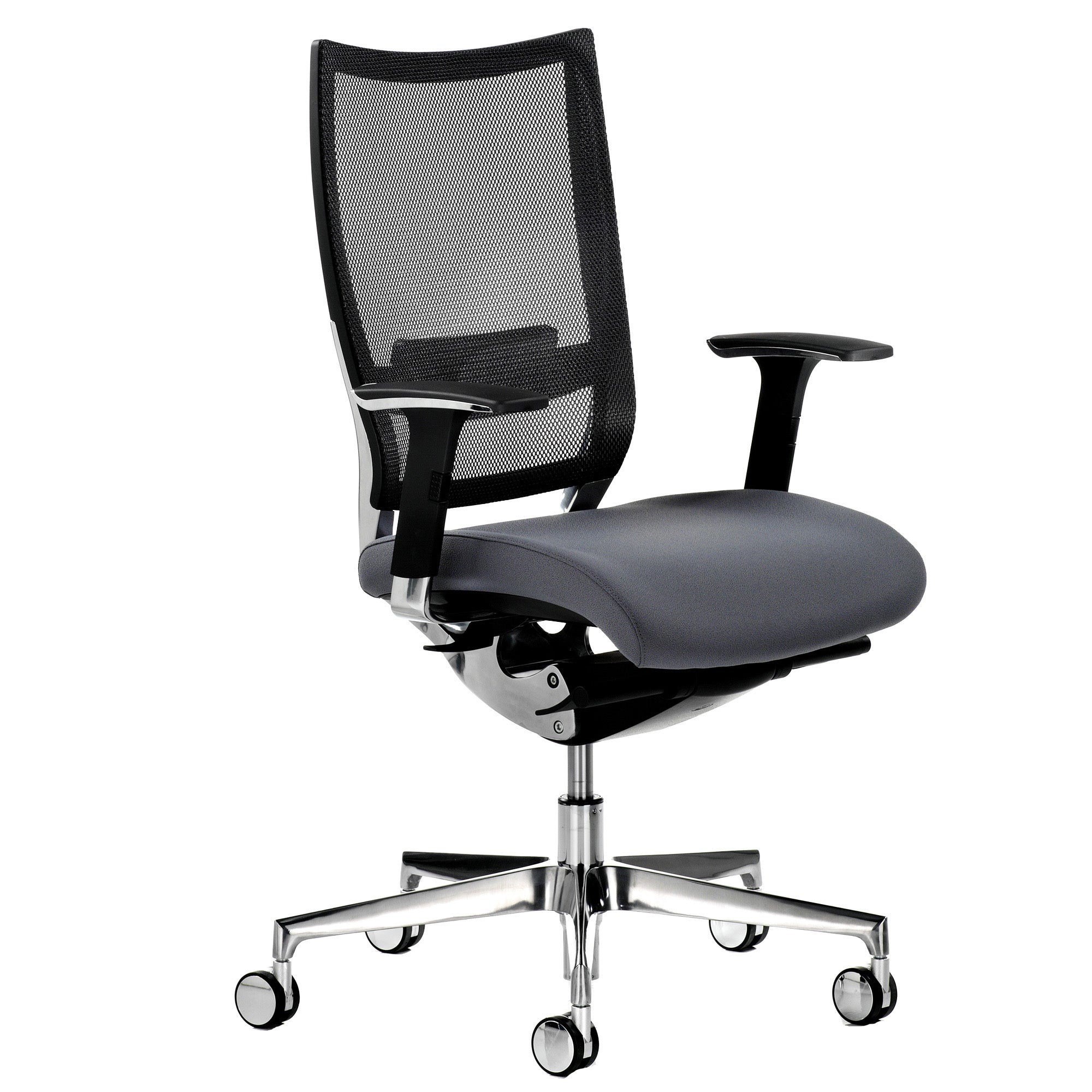 unisit-poltrona-semidirezionale-elite-concept-cot-nero-braccioli-regolabili