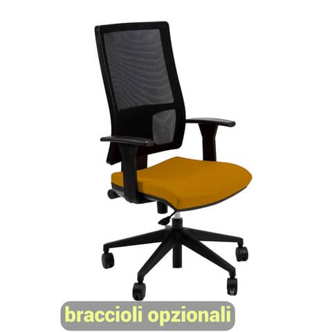 unisit-sedia-operativa-girevole-nereide-nda-schienele-rete-rivestimento-eco-arancione-nda-ea