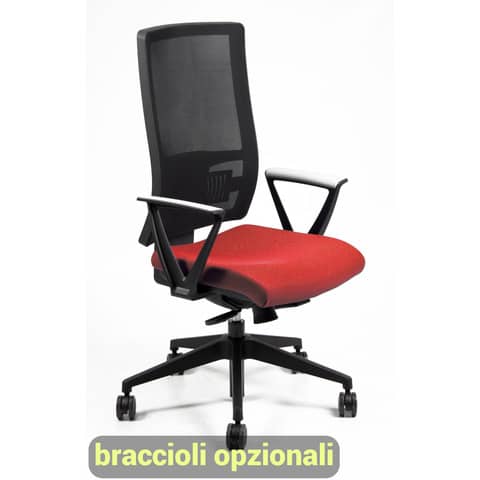 unisit-sedia-operativa-girevole-nereide-ndae-schienale-rete-rivestimento-ignifugo-rosso-ndae-ir