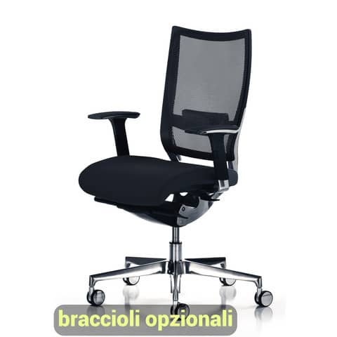 unisit-sedia-semidirezionale-girevole-concept-cot-schienale-rete-rivestimento-pelle-nero-cot-pn