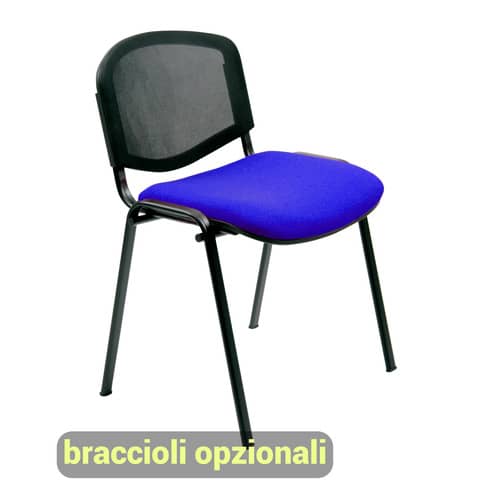 unisit-sedia-visitatore-4-gambe-dado-d5n-schienale-rete-rivestimento-eco-blu-conf-2-pezzi-d5n-2-eb