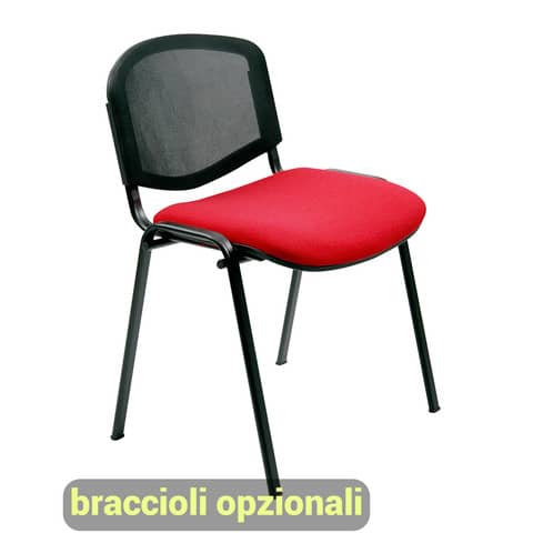 unisit-sedia-visitatore-4-gambe-dado-d5n-schienale-rete-rivestimento-eco-rosso-conf-2-pezzi-d5n-2-er