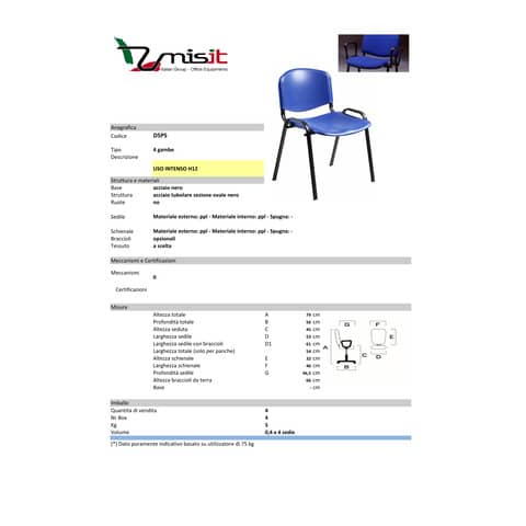 unisit-sedia-visitatore-4-gambe-dado-d5ps-struttura-nera-conf-2-pz-ppl-blu-d5ps-2-bl