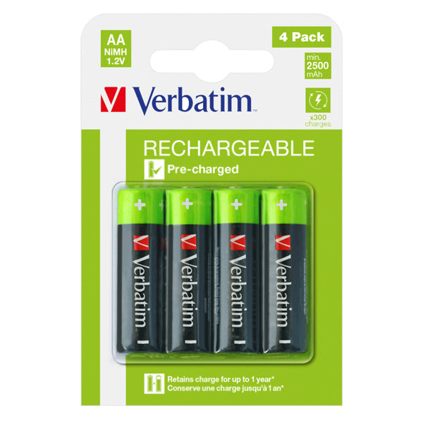 verbatim-4-batterie-hr6-aa-ricaricabili