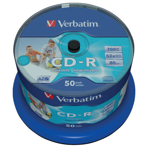verbatim-cd-r-azo-52x-700-mb-spindle-case-50-cd-43438